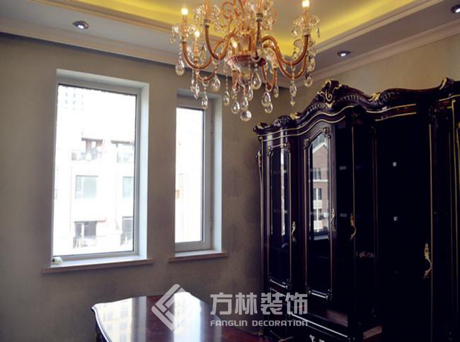 綠地劍橋裝修實(shí)景案例-方林裝飾