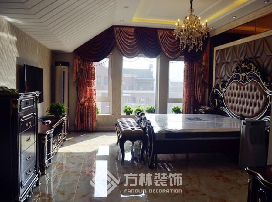 綠地劍橋裝修實(shí)景案例-方林裝飾