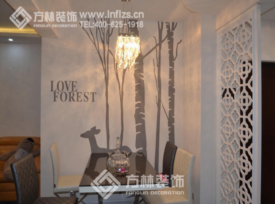 依云首府裝修實景案例-方林裝飾