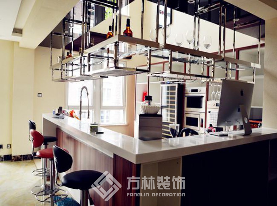 華潤橡樹灣裝修實景案例-方林裝飾