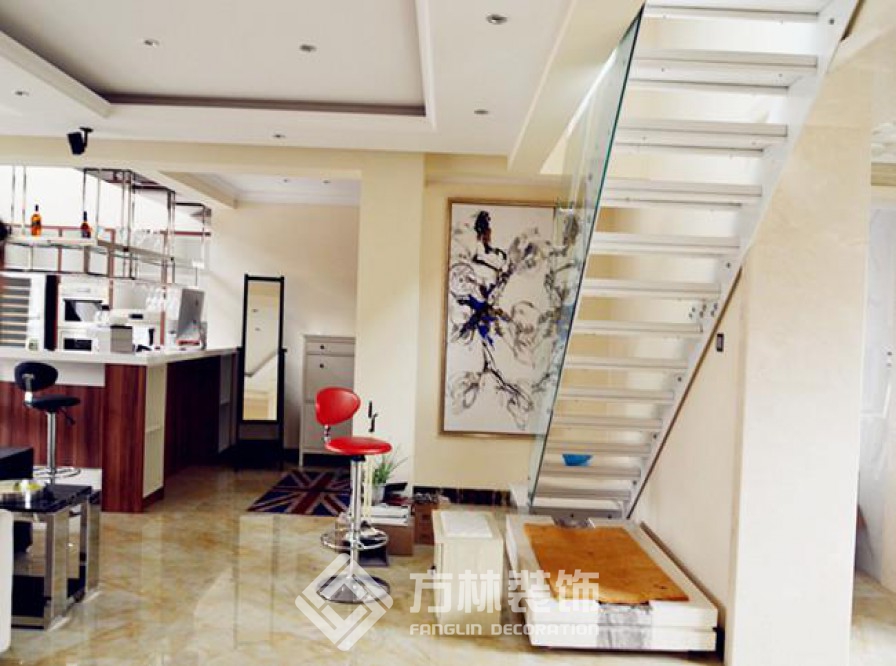 華潤橡樹灣裝修實景案例-方林裝飾