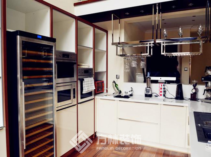 華潤橡樹灣裝修實景案例-方林裝飾