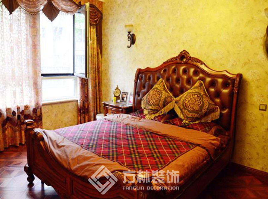 華潤橡樹灣裝修實景案例-方林裝飾