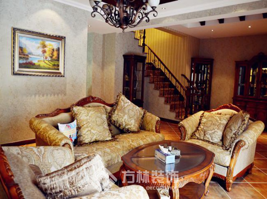 華潤橡樹灣裝修實景案例-方林裝飾