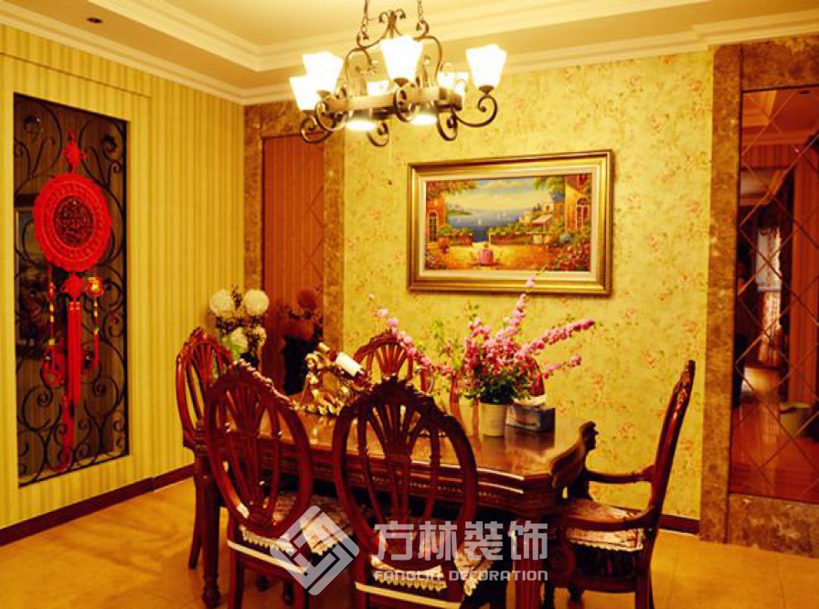 華潤橡樹灣裝修實景案例-方林裝飾