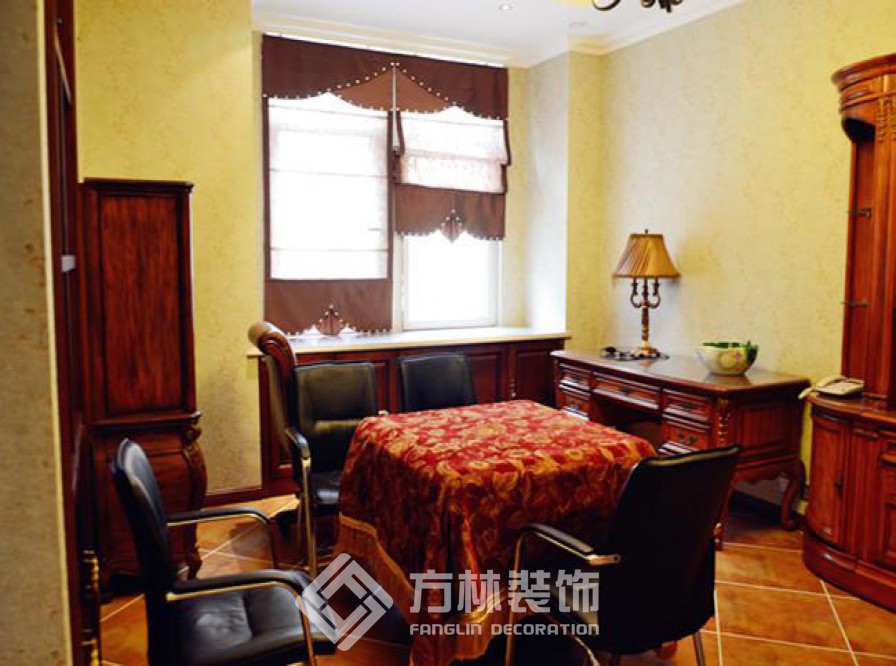 華潤橡樹灣裝修實景案例-方林裝飾