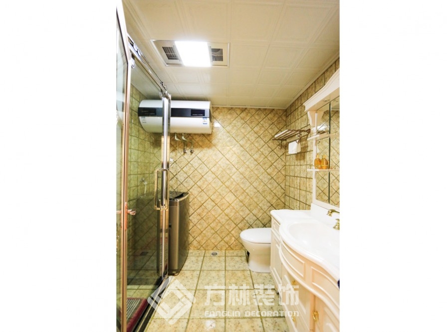 鑫豐雍景豪城裝修實(shí)景案例-方林裝飾