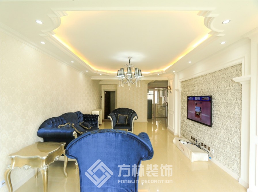 鑫豐雍景豪城裝修實(shí)景案例-方林裝飾