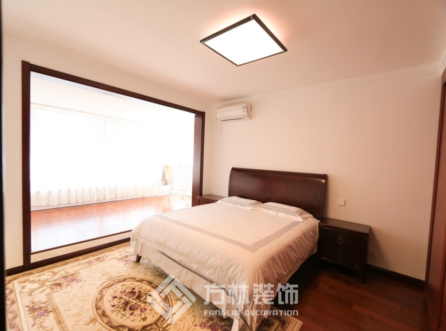 華潤橡樹灣裝修實景案例-方林裝飾