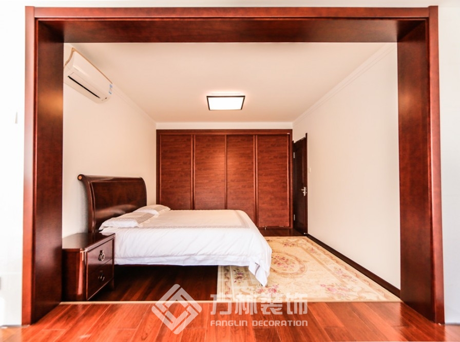 華潤橡樹灣裝修實景案例-方林裝飾