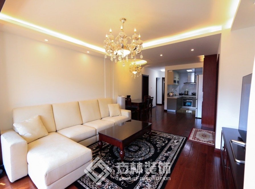 華潤橡樹灣裝修實景案例-方林裝飾