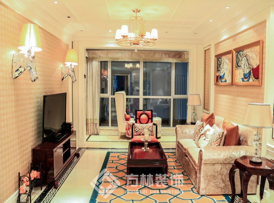 中海國際社區(qū)裝修實景案例-方林裝飾