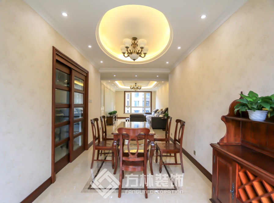 華發(fā)嶺南薈裝修實景案例-方林裝飾