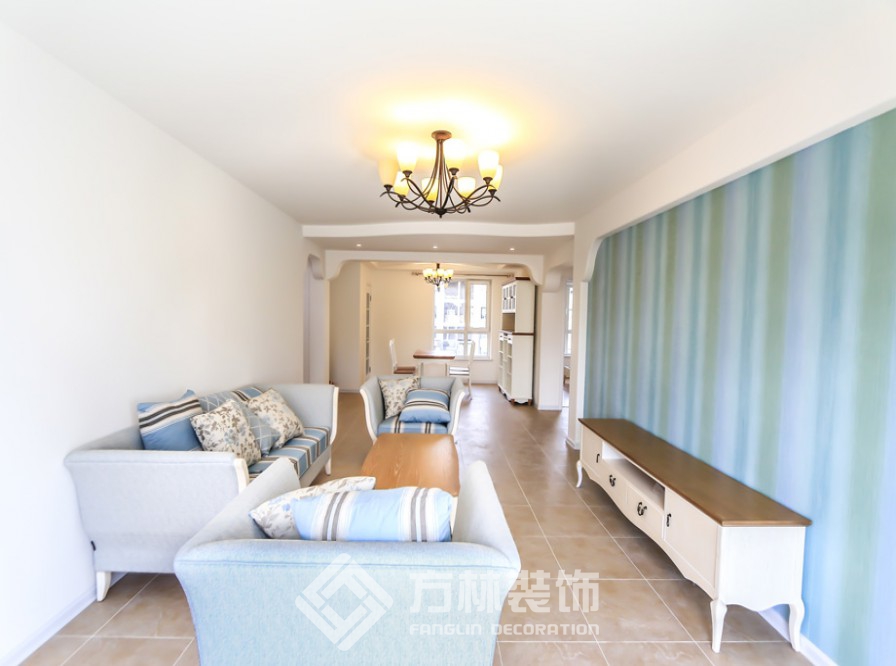 新湖明珠城裝修實(shí)景案例-方林裝飾