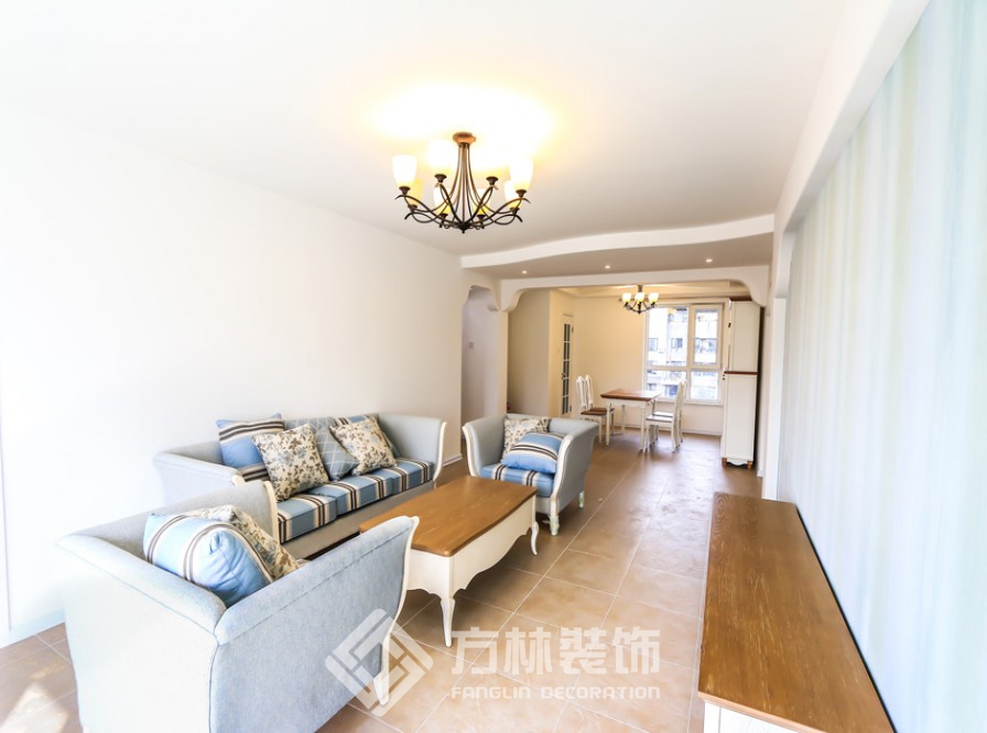 新湖明珠城裝修實(shí)景案例-方林裝飾