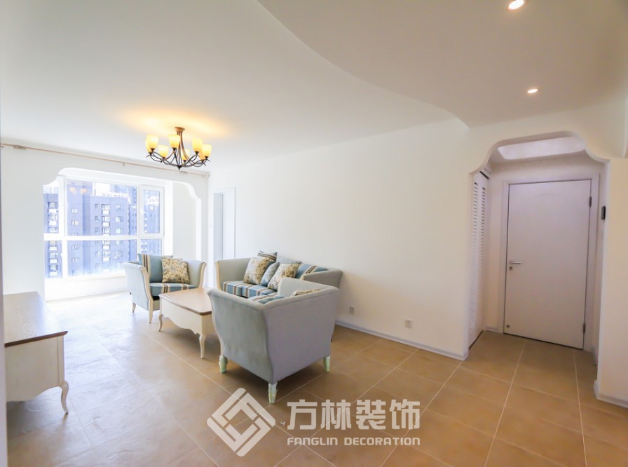 新湖明珠城裝修實(shí)景案例-方林裝飾