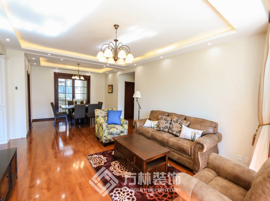 中鐵人杰水岸裝修實景案例-方林裝飾