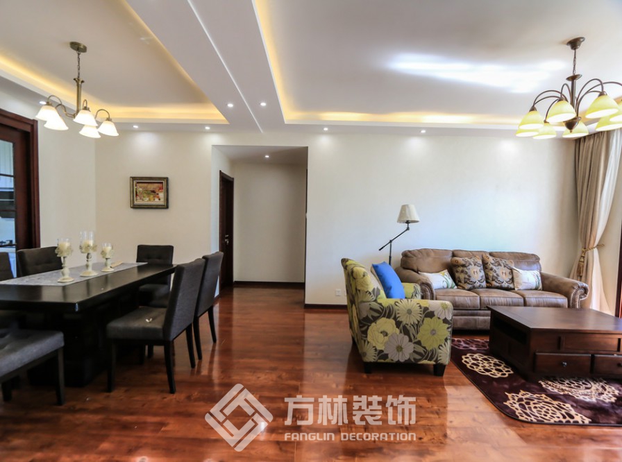 中鐵人杰水岸裝修實景案例-方林裝飾