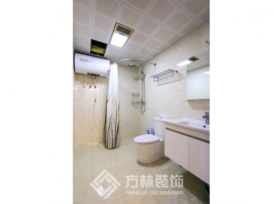 中鐵人杰水岸裝修實景案例-方林裝飾