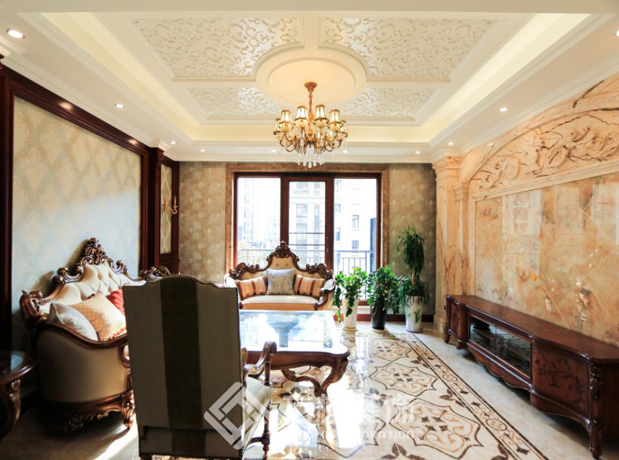 金地名京裝修實(shí)景案例-方林裝飾