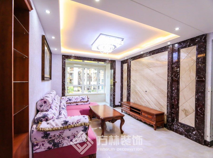 首創(chuàng)國(guó)際城裝修實(shí)景案例-方林裝飾