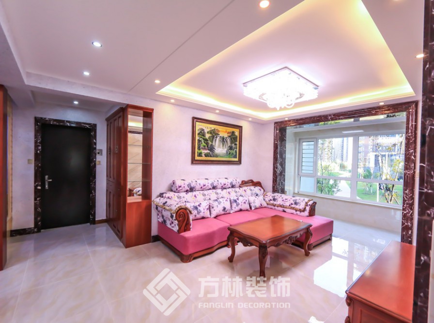 首創(chuàng)國(guó)際城裝修實(shí)景案例-方林裝飾