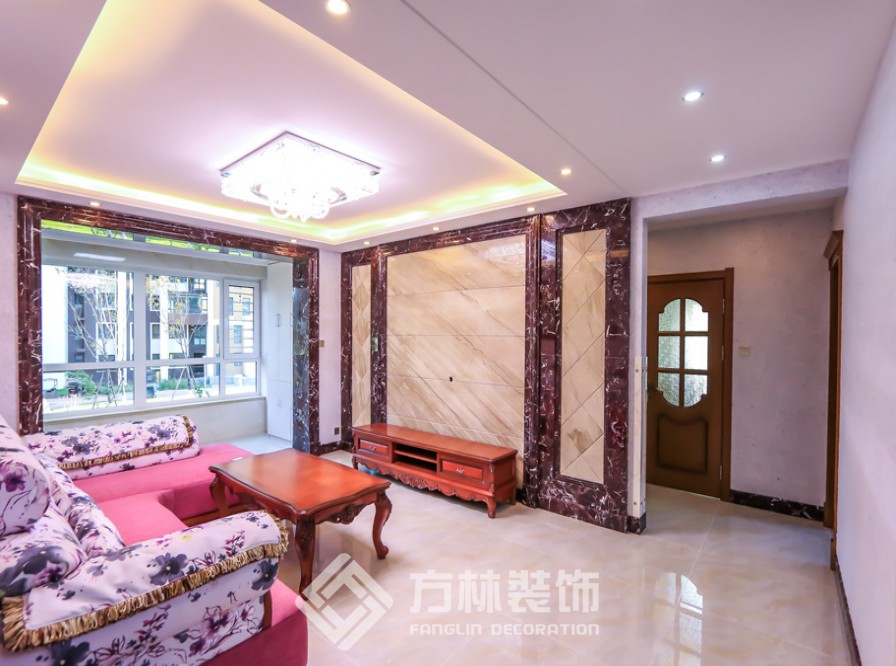 首創(chuàng)國(guó)際城裝修實(shí)景案例-方林裝飾