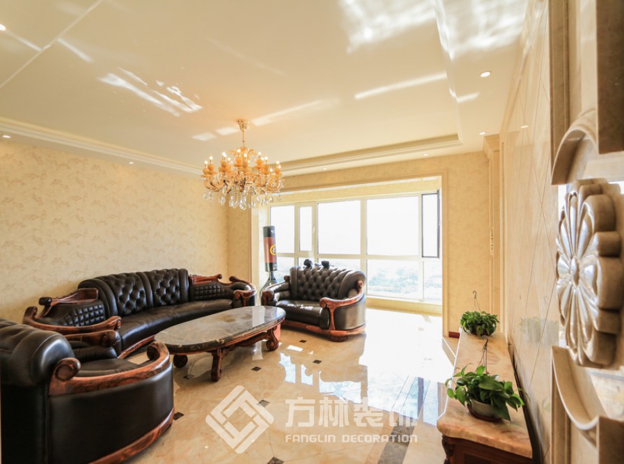 陽(yáng)光100果嶺公館裝修實(shí)景案例-方林裝飾