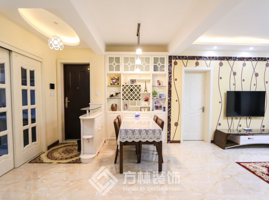 保利海上五月花裝修實(shí)景案例-方林裝飾