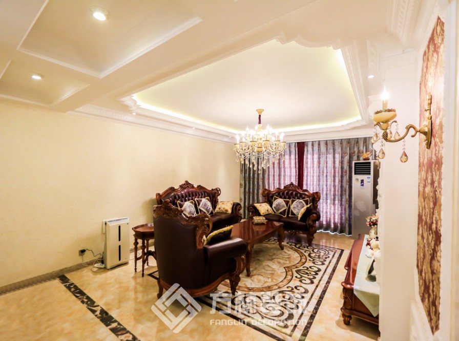 華潤橡樹灣裝修實景案例-方林裝飾