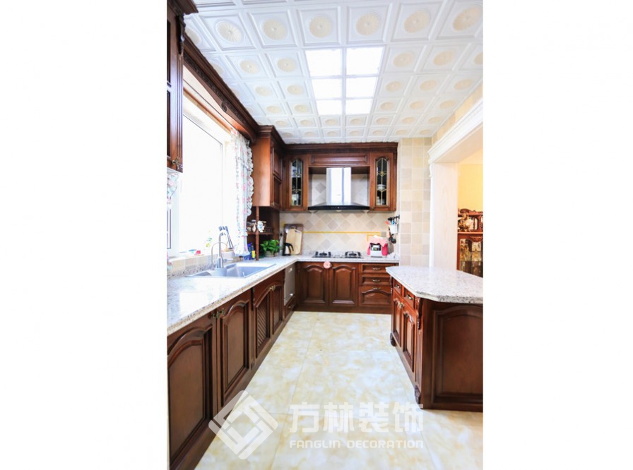 華潤橡樹灣裝修實景案例-方林裝飾