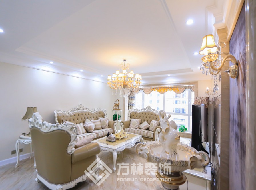 金地長青灣裝修實景案例-方林裝飾