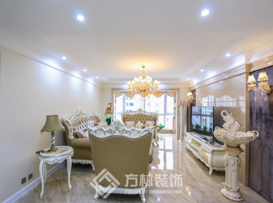 金地長青灣裝修實景案例-方林裝飾