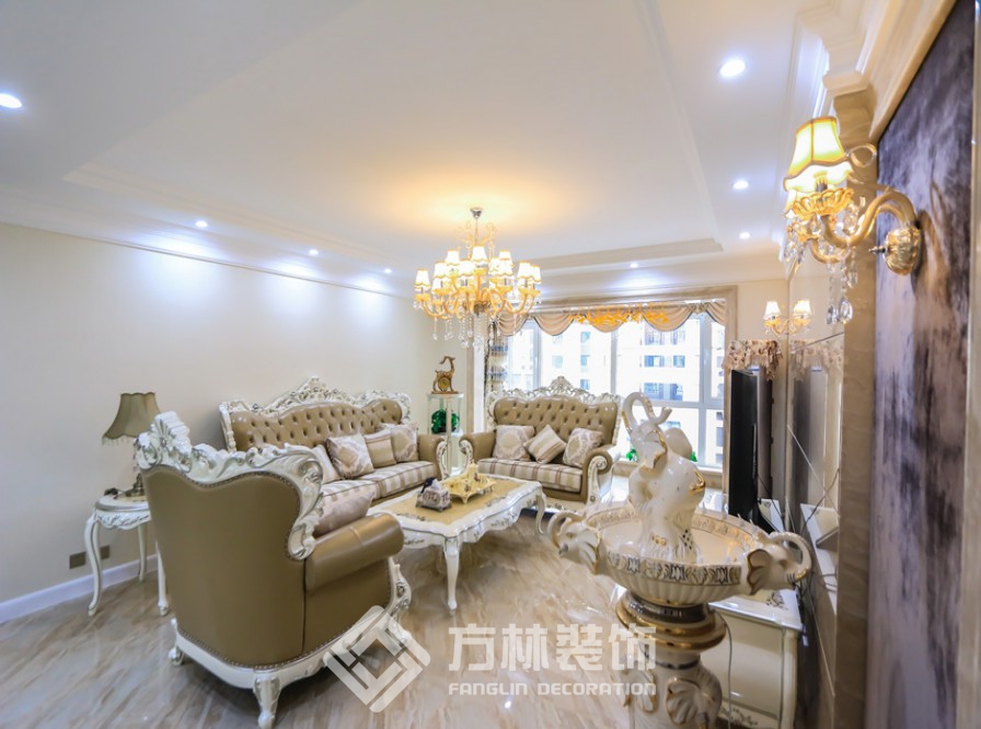 金地長青灣裝修實景案例-方林裝飾