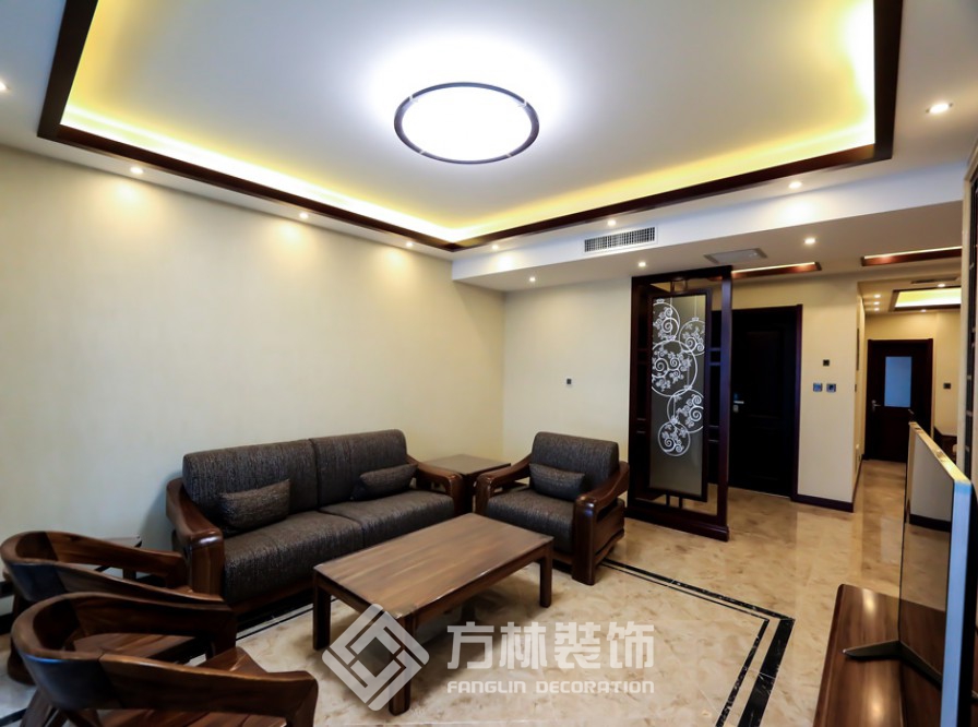 奕聰花園裝修實(shí)景案例-方林裝飾