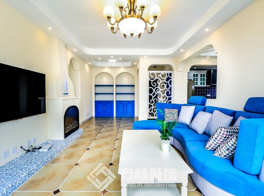 華發(fā)嶺南薈裝修實景案例-方林裝飾